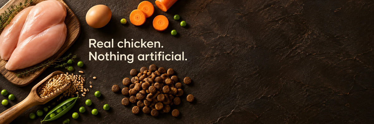 Real chicken. Nothing artificial.